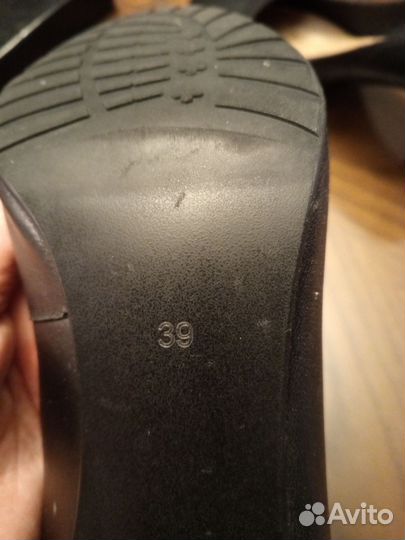 Туфли женские 39 размер натуральная кожа