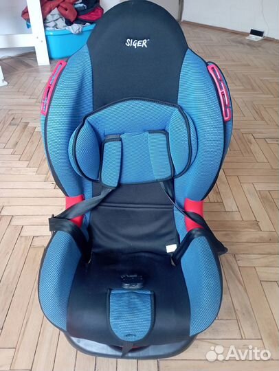 Автокресло детское Siger от 9 до 25 кг. с IsoFix