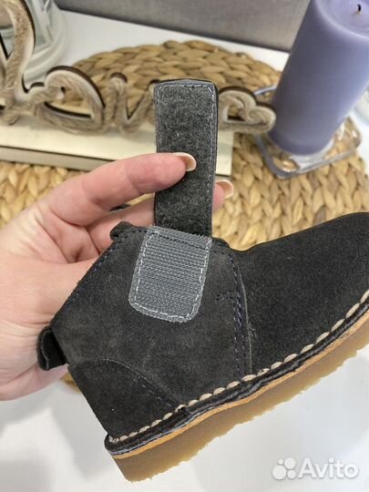 Ботинки zara, замша для мальчика новые