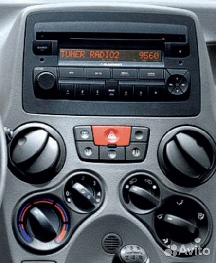 Переходная рамка fiat Panda (169) 2003-2012