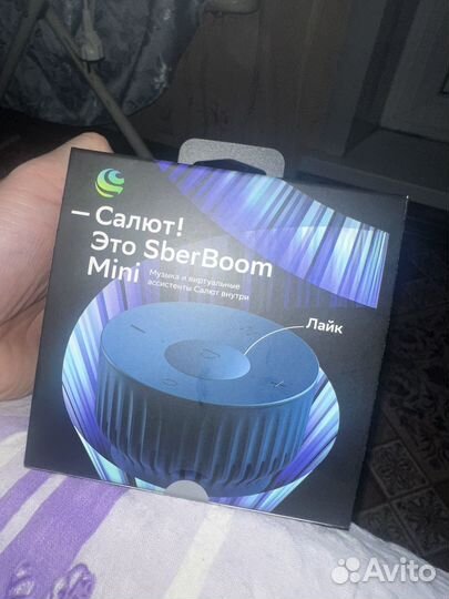 Новая Закрытая Сбер салют колонка sberboom mini