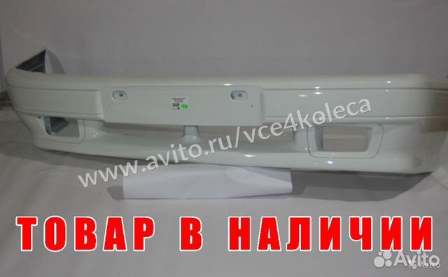 Бампер ваз 2113,2114,2115 перед. цвет белое облако