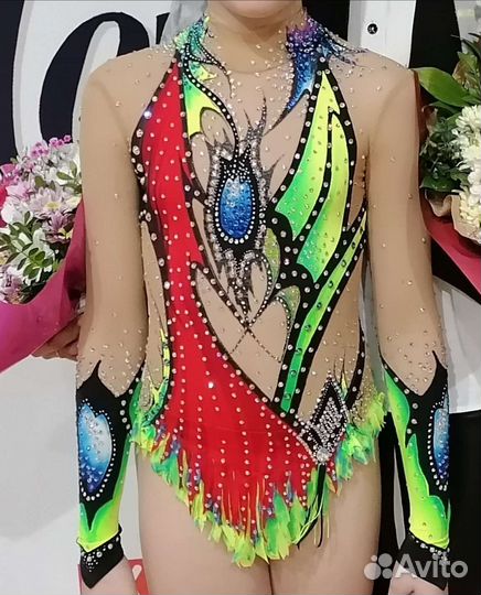 Купальник для художественной гимнастики128-134-146