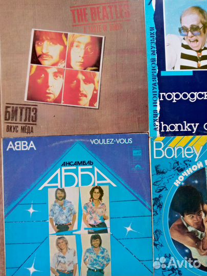 Пластинки разные