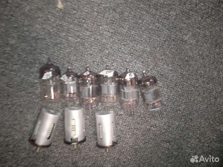 Радиолампы СССР 6V6GT 6г7с и другие