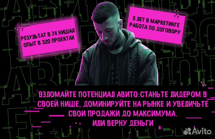 Авитолог \ Услуги авитолога \ Продвижение на авито