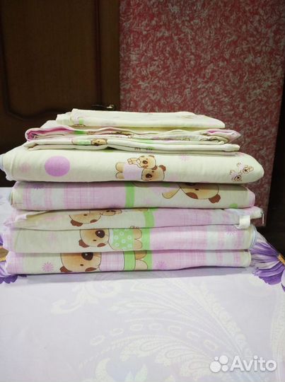 Бортики в детскую кроватку бу