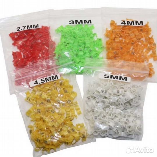 Колечко разъемное для канареек