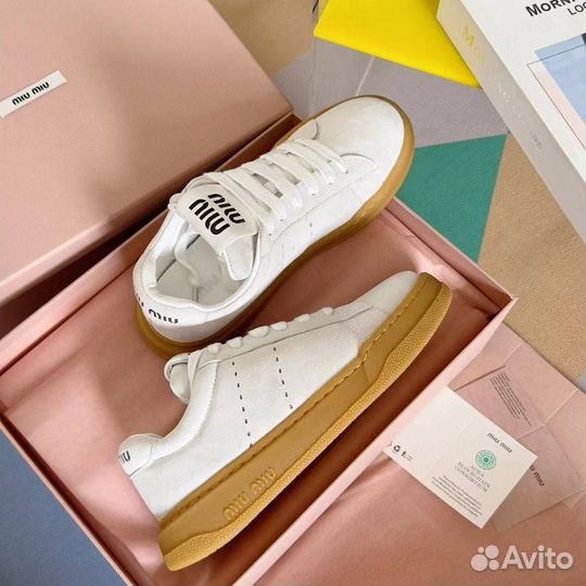 Кеды# женские Miu Miu Премиум