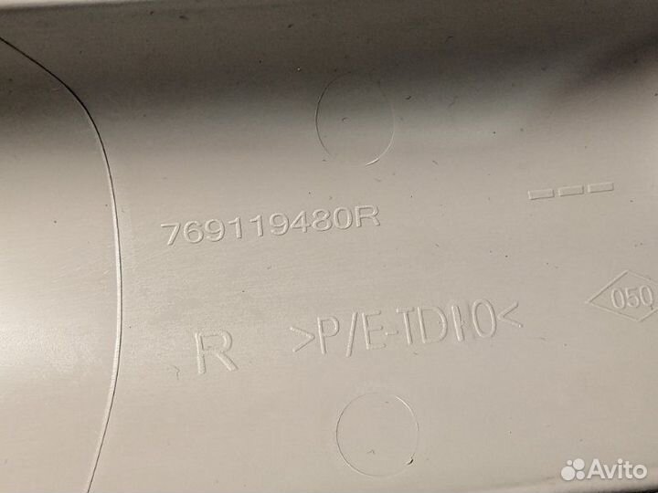 Накладка стойки передняя правая Renault Logan 2