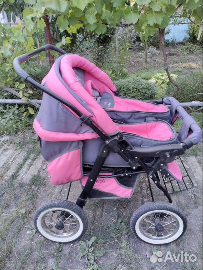 Прогулочная коляска для двойни Victoria gold