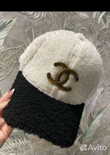 Бейсболка меховая женская новая
