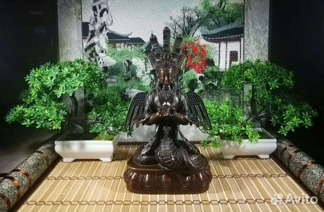 Статуэтка будды богиня Змея Нага Каня