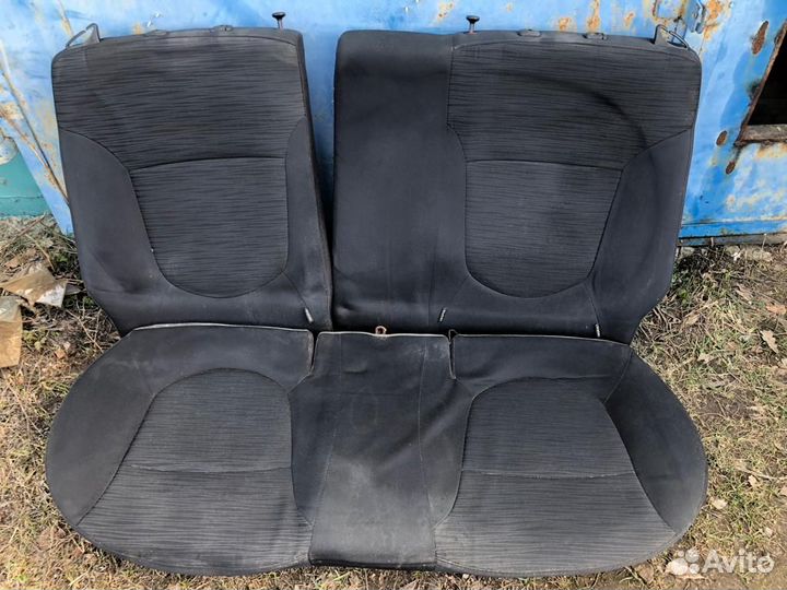 Заднее сиденье hyundai solaris