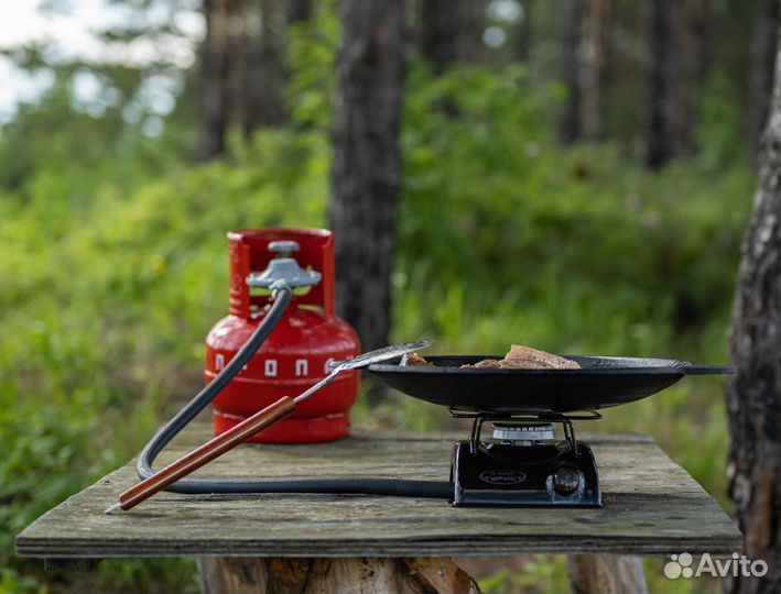 Плита газовая туристическая с баллоном