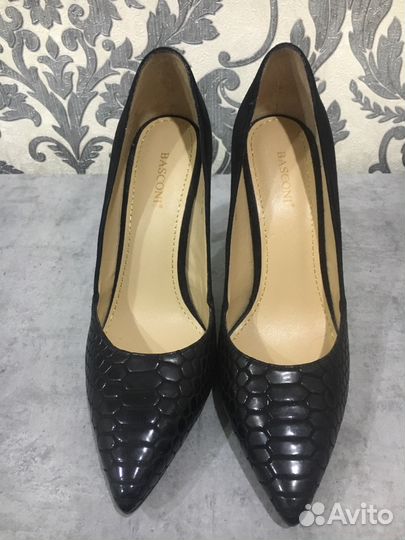 Туфли замшевые