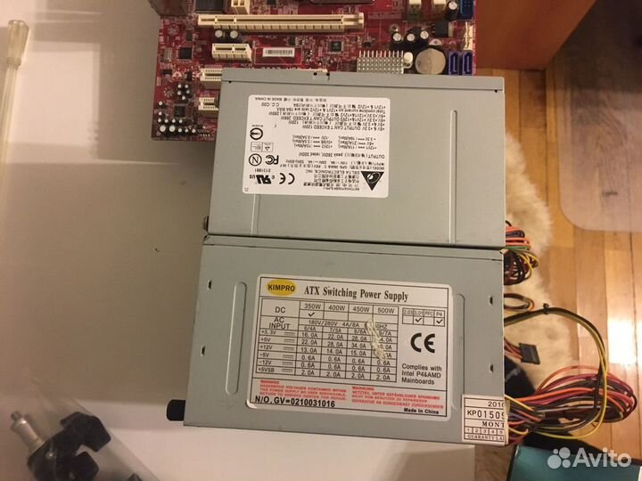 Компьютеры на запчасти