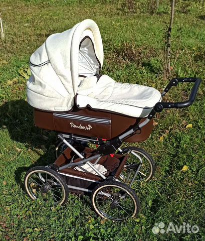 Коляска Reindeer Style 2в1 с конвертом