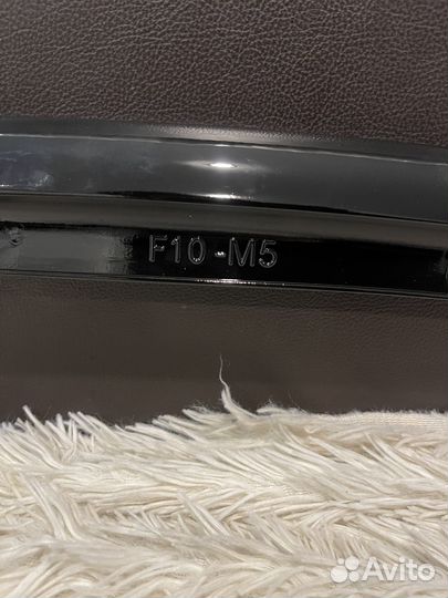 Спойлер на багажник Bmw f10 m performance чёрный