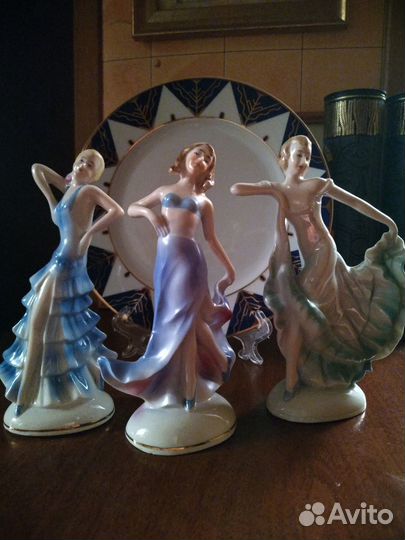 Фарфоровые статуэтки Танцовщицы