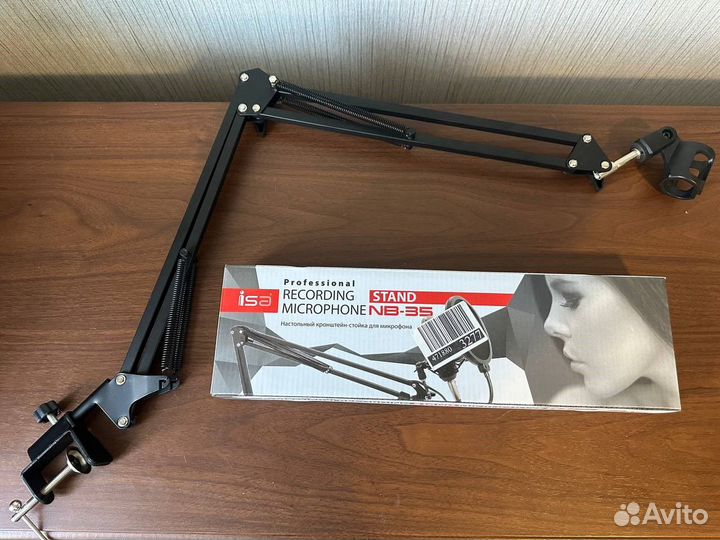 Микрофон Sennheiser E-835S+стойка+поп-фильтр