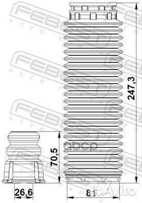 Комплект пылезащитный амортизаторов перед H