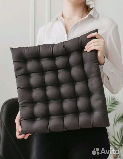 Подушка на стул Smart Textile с лузгой гречихи