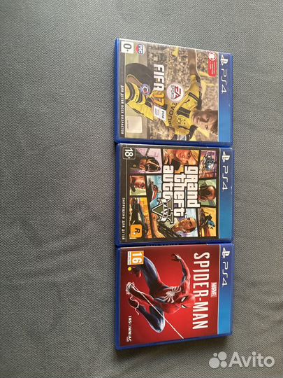 Диски на sony playstation 4