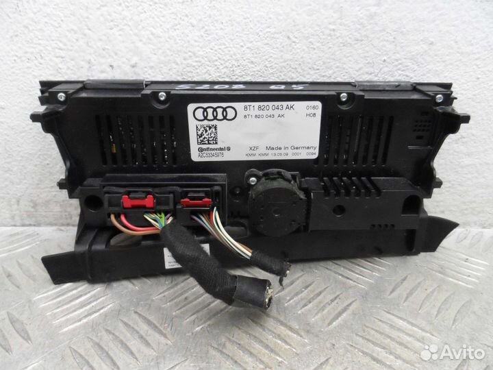 Переключатель отопителя Audi Q5 8R 8T1820043AK