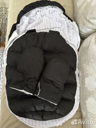 Зимний конверт в коляску