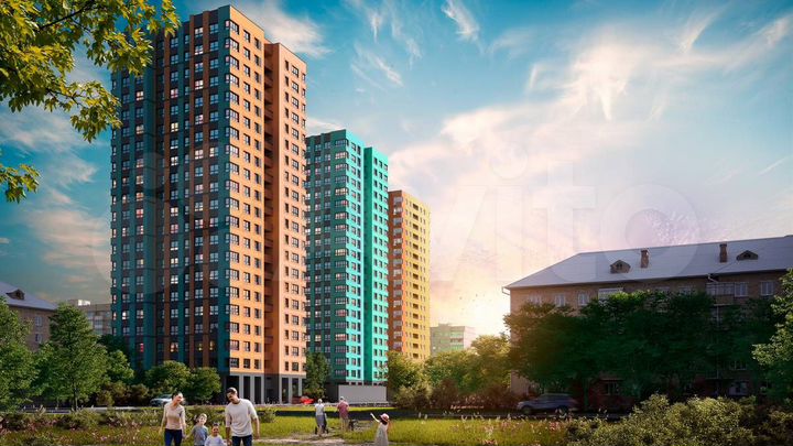 1-к. квартира, 19,1 м², 7/21 эт.