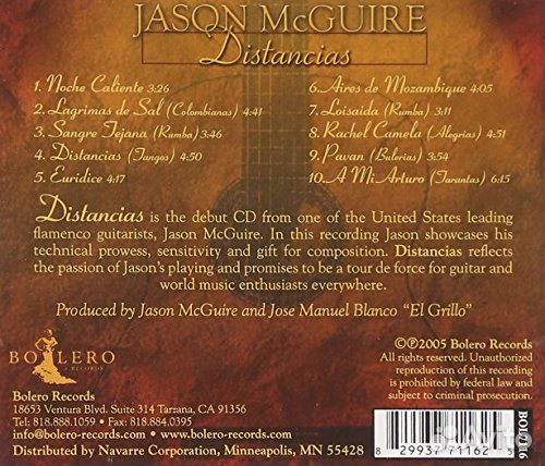 Jason McGuire - Distancias (1 CD)