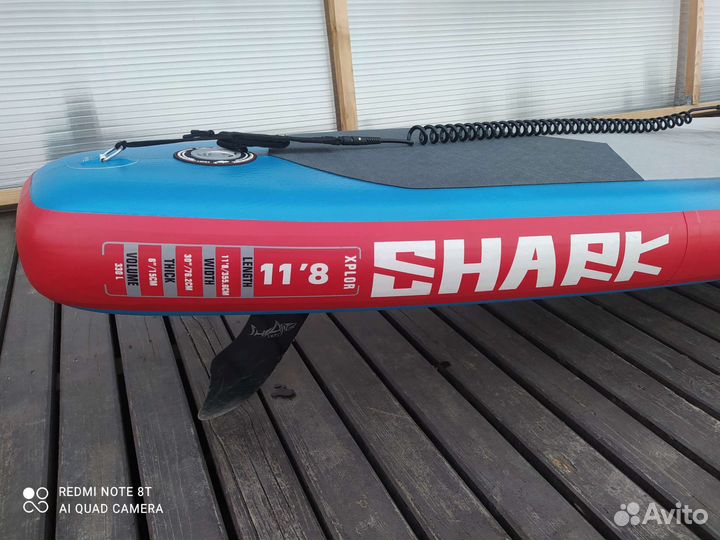 Сап доска Сапборд SUP Shark 11.8