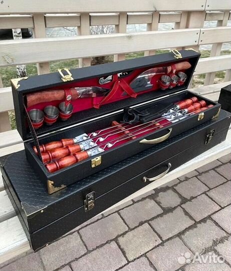 Шашлычный подарочный набор