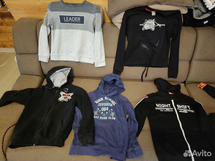 Вещи пакетом на мальчика рост 134 140