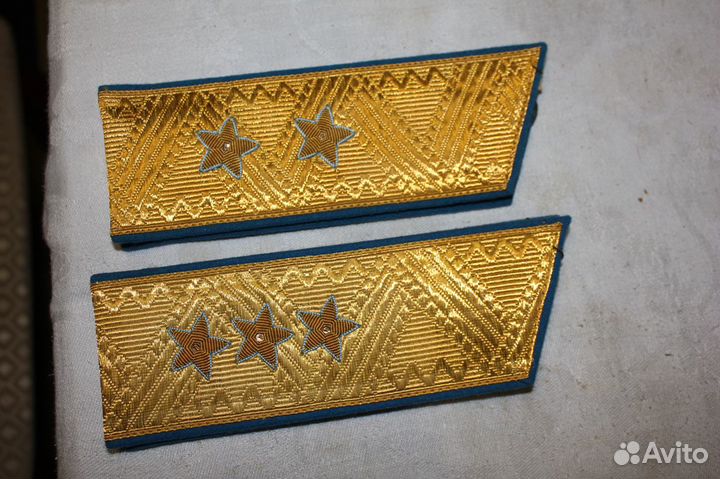 Погоны парадные генерал-майора ввс