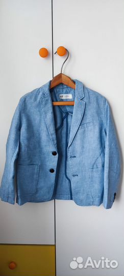 Костюм пиджак и брюки 5-6 лет