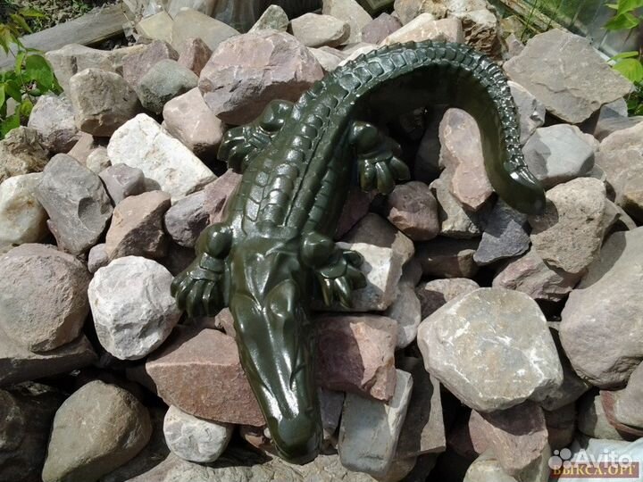 Крокодил из бетона