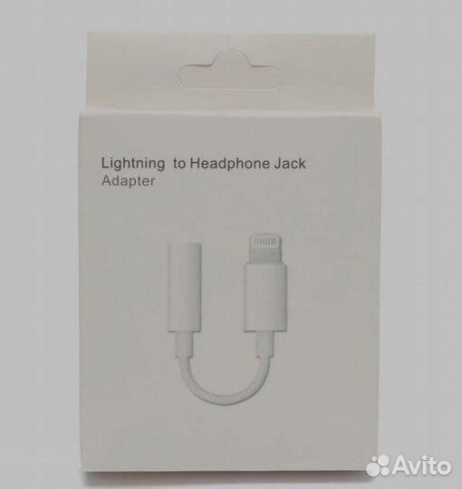 Переходник для наушников iPhone Lyting Aux 3.5