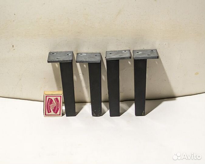Ножки для аппаратуры мебели черные СССР