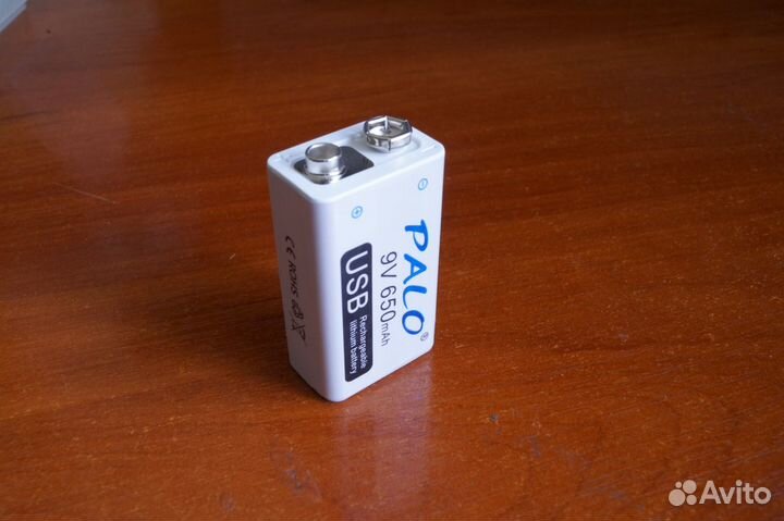 Аккумулятор Крона palo 9V Li-Ion 650mAh