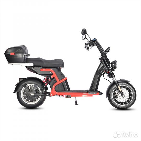 Электроскутер White Siberia Pro Black Edition 5000