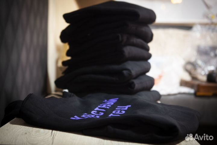 Печать принтов на худи