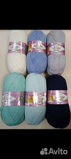 Пряжа alize cotton gold