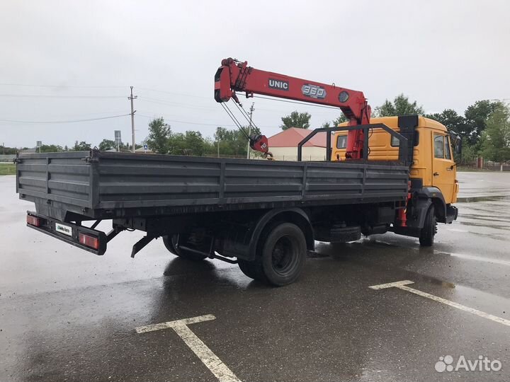 КАМАЗ 4308 с КМУ, 2011