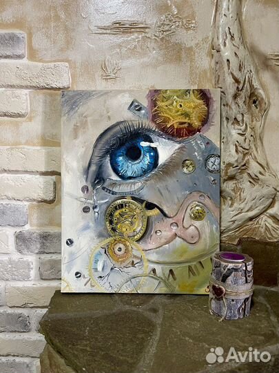 Картина масло/ холст « Steampunk”