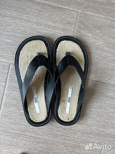 Шлепанцы zara