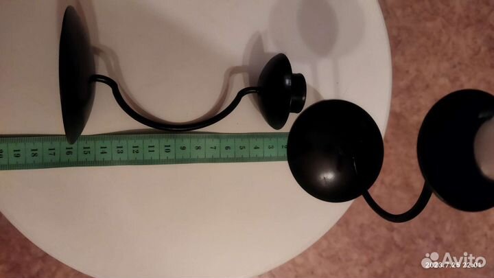 Подсвечники металлические, 3 шт