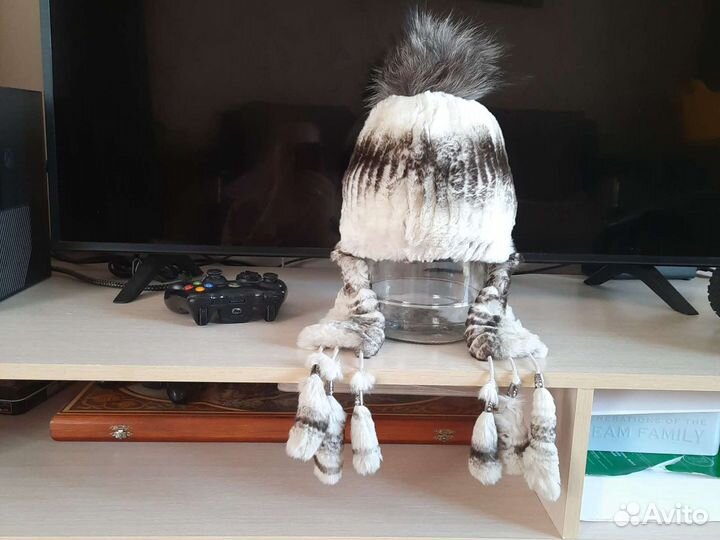 Шапка натуральный мех