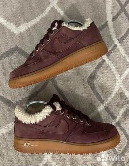 Зимние кроссовки Nike Air Force 1 Оригинал